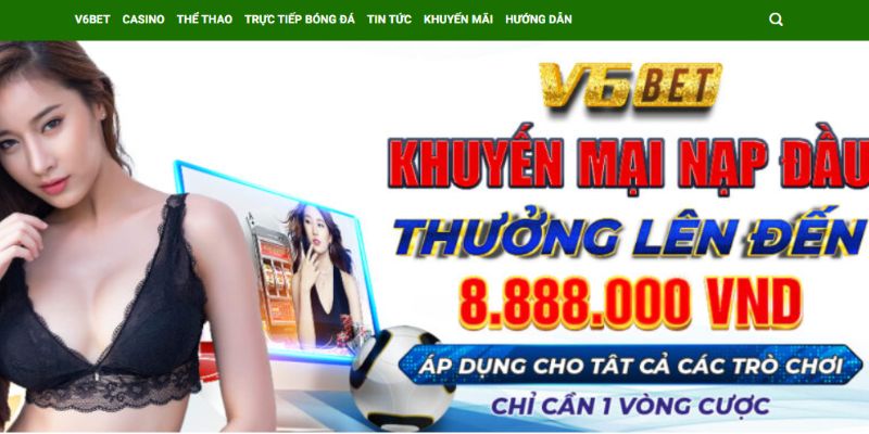 Khuyến mãi V6BET chào mừng hội viên