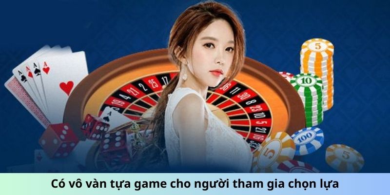 Kho game tại 8XBET đa dạng