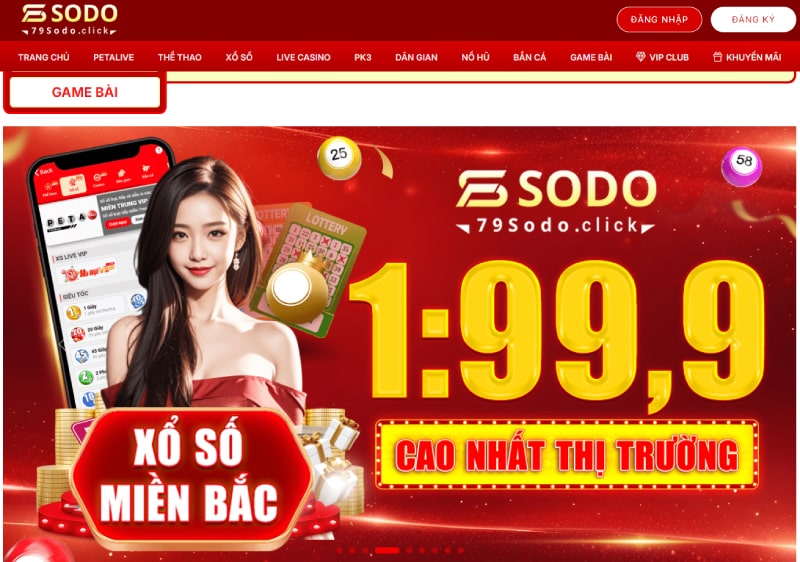 Nhà cái xổ số 79SODO